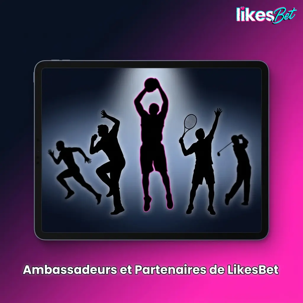 Ambassadeurs et partenaires officiels de LikesBet dans le sport et le divertissement en France
