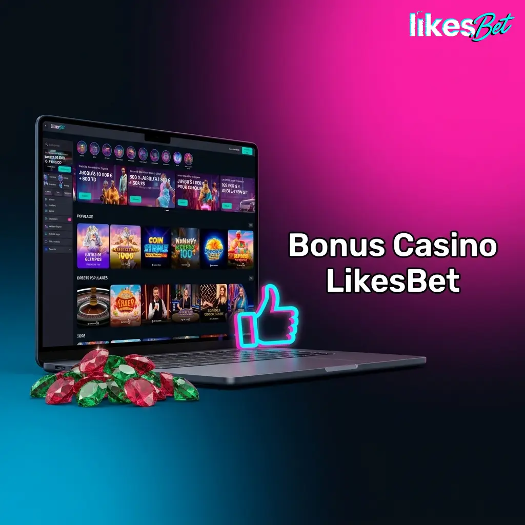 Bonus casino LikesBet : bienvenue 10 000 EUR, 800 tours gratuits, cashback et promotions pour joueurs français