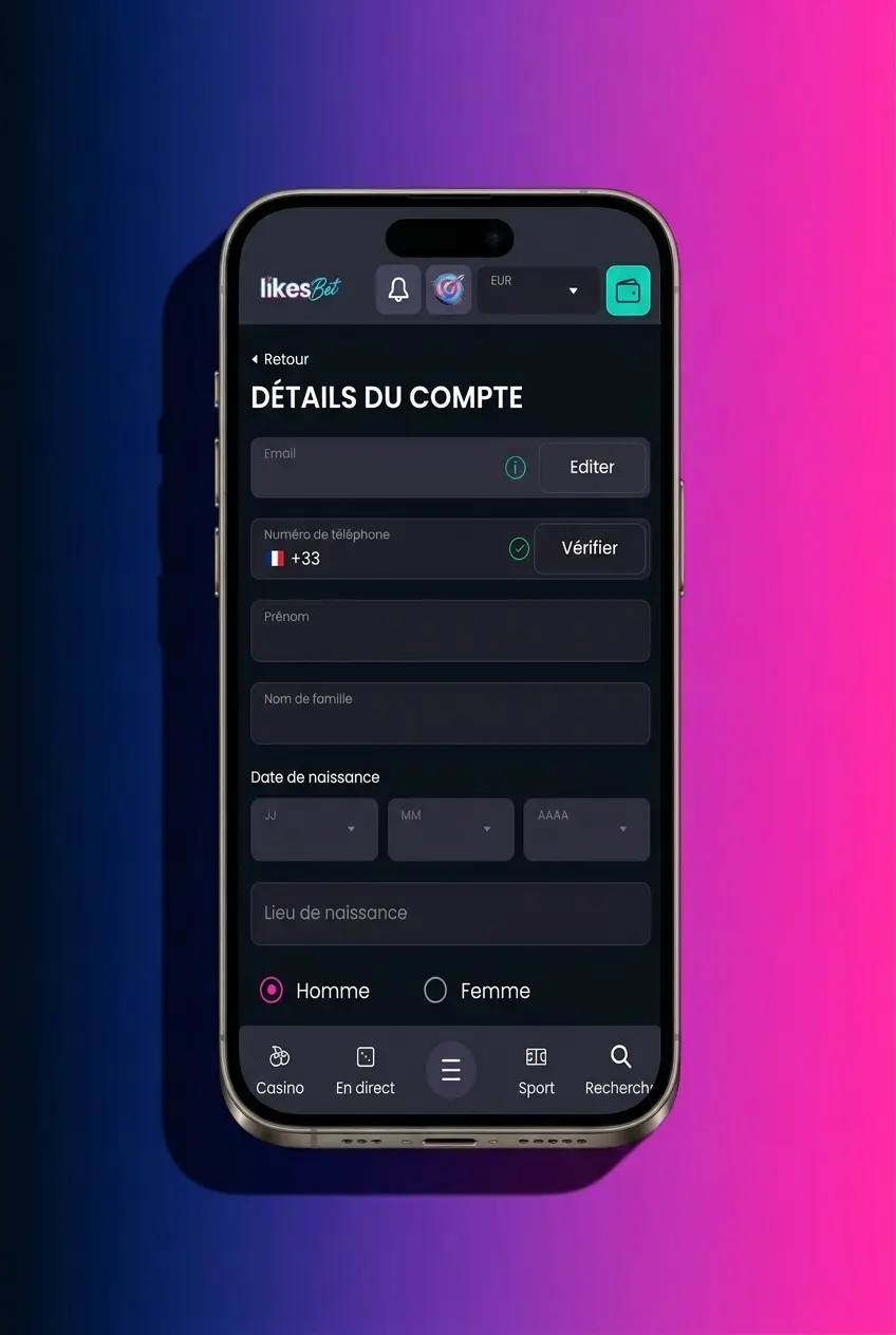 Placer un pari sur LikesBet PWA : sélection du sport, marché et confirmation de la mise en quelques étapes