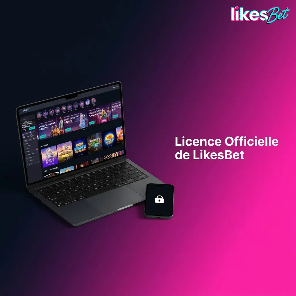 Licence officielle internationale de LikesBet garantissant un cadre de jeu sécurisé et équitable pour les joueurs français