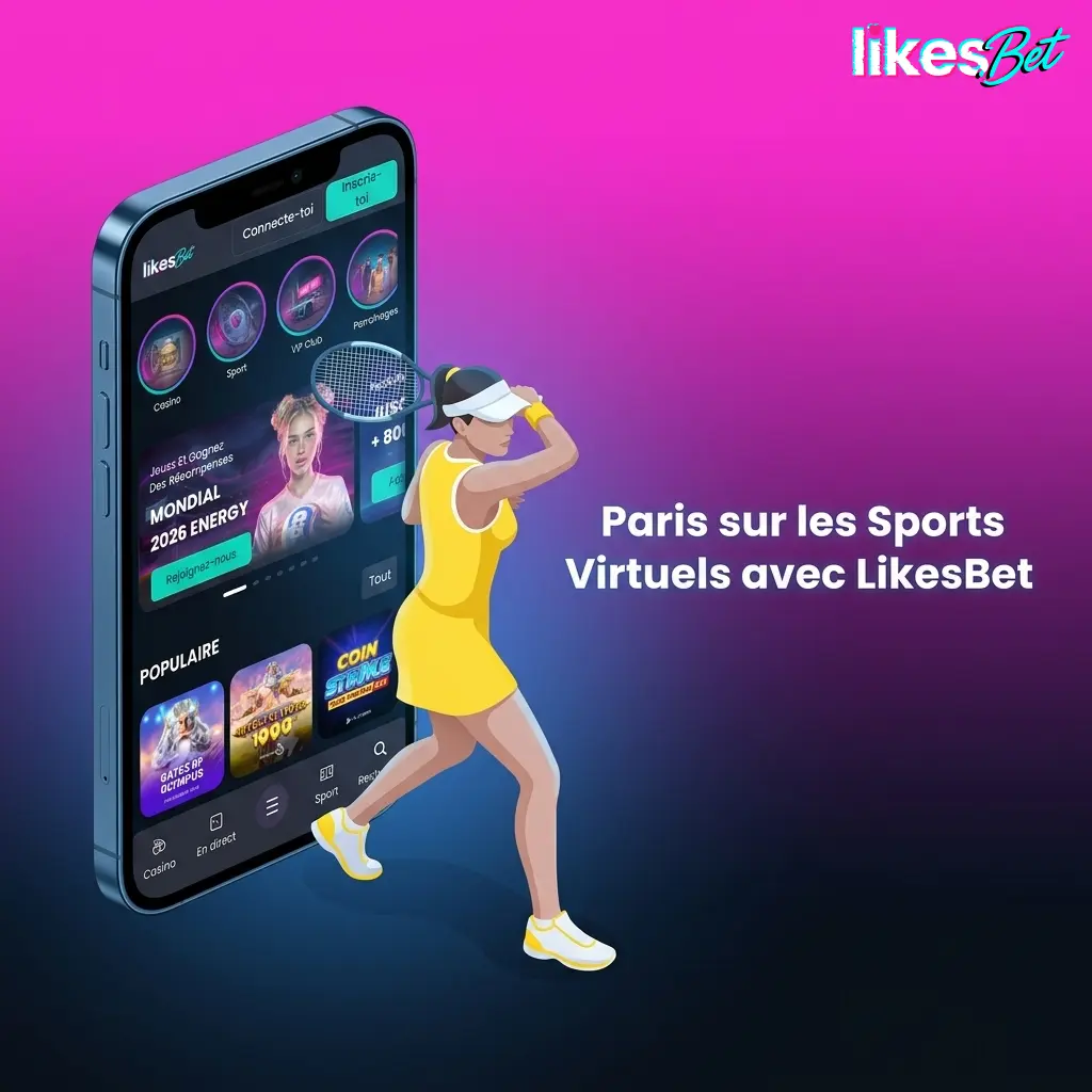 Paris sur sports virtuels LikesBet : football, tennis, chevaux et basketball disponibles 24h/24 avec algorithme RNG certifié