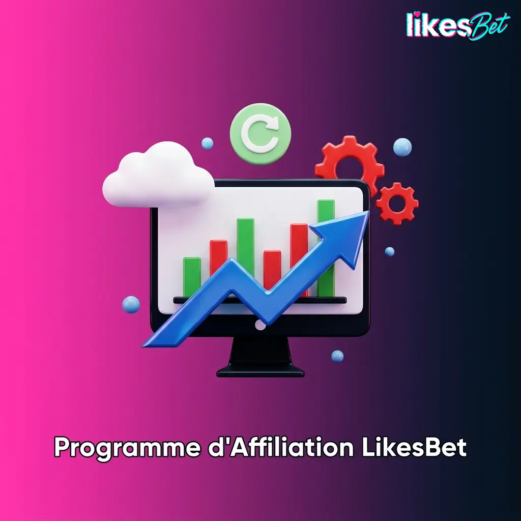 Programme d'affiliation LikesBet pour partenaires web et influenceurs avec suivi des commissions en temps réel