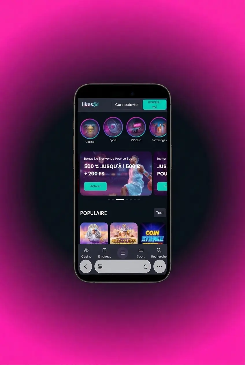 Guide installation PWA LikesBet sur iOS via Safari iPhone iPad écran d'accueil